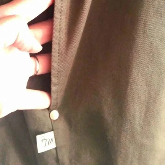 Teenie Weenie Kate Oversized cotton shirt with  floral details - Picture 7 of 10